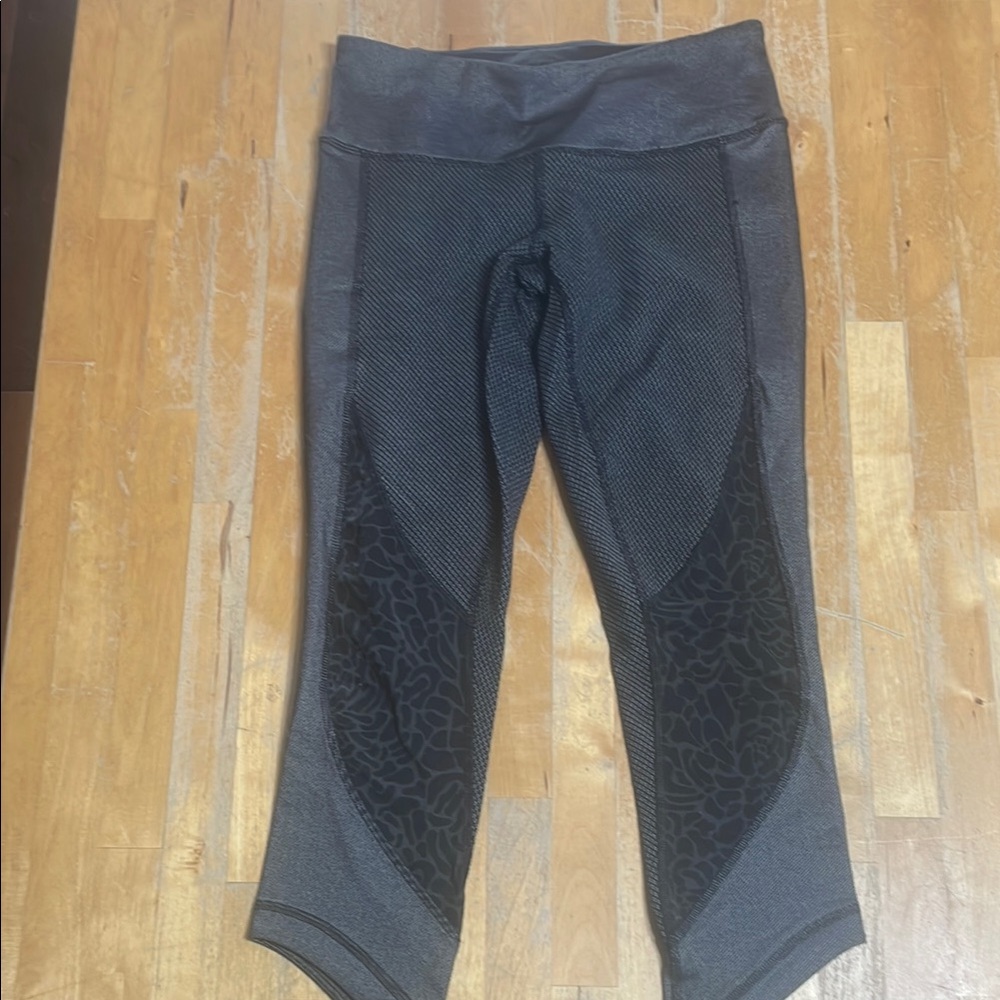 Lululemon Wunder Under Sashiko crop leggings